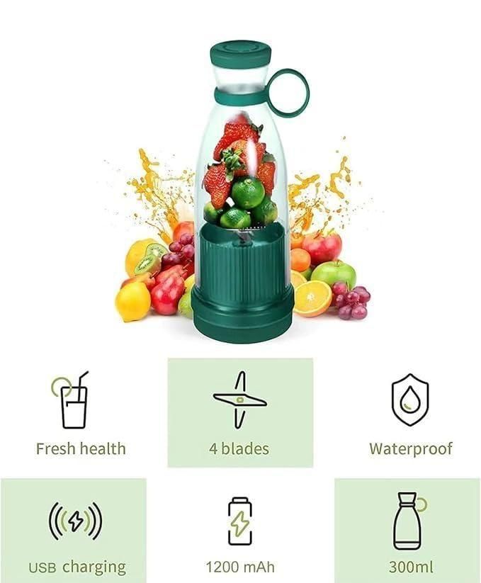 Mini Juice Blender (Portable and rechargeable)